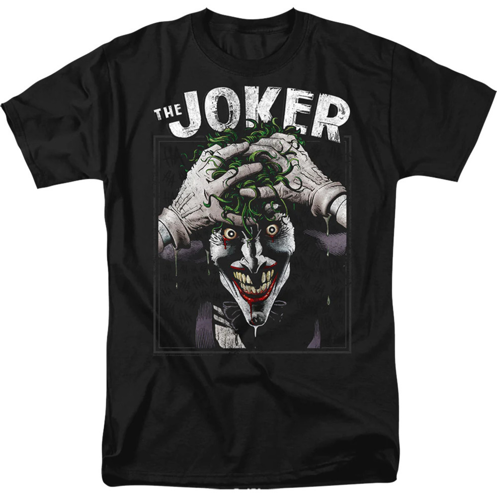 Crazed Joker Dc Comics Tshirt